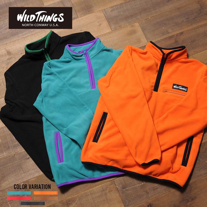 は*な様 WILDTHINGS ワイルドシングス　別注　フリースブルゾン　ナイロ WILD THINGS（ワイルドシングス） 