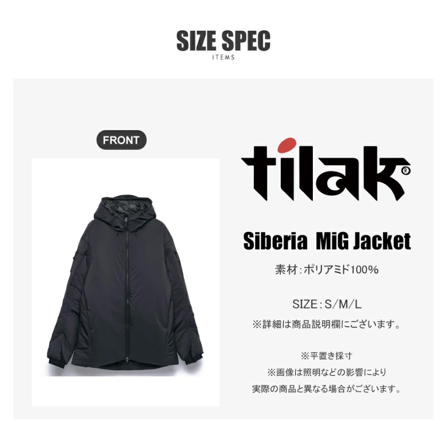 tilak（ティラック） 【Tilak】Siberia MiG Jacket/全2色 アウター