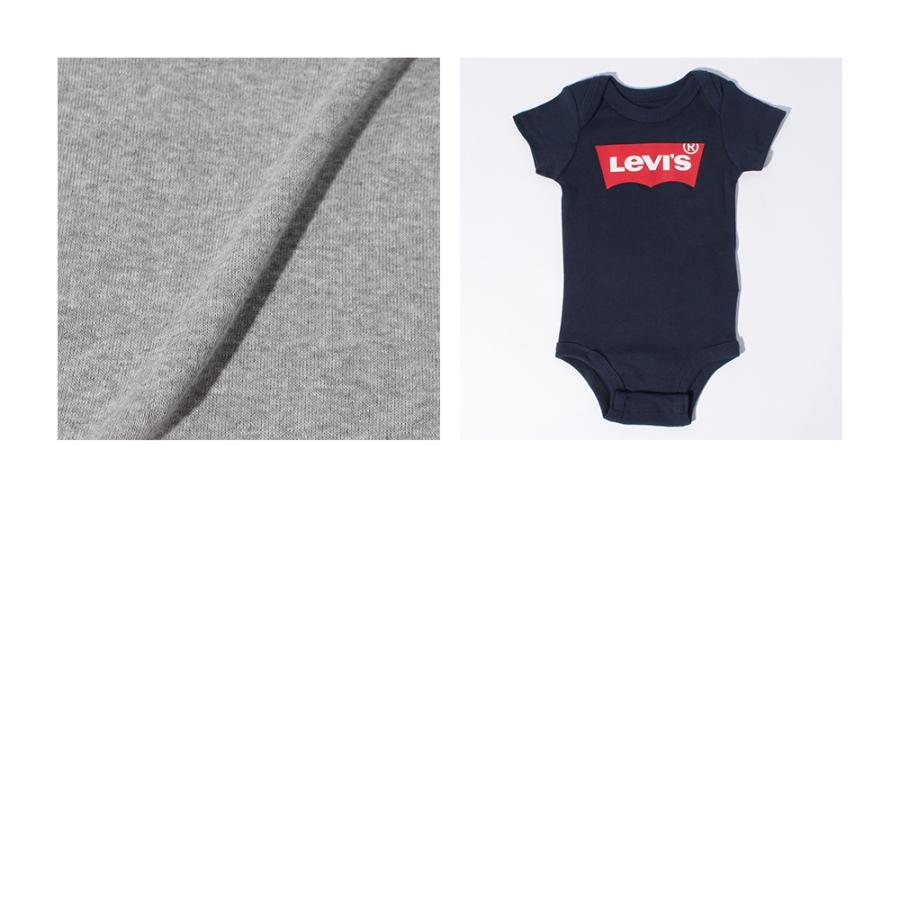 Levi's Ensemble 2 Bodies Manches Longues Batwing Bébé - 100% Coton