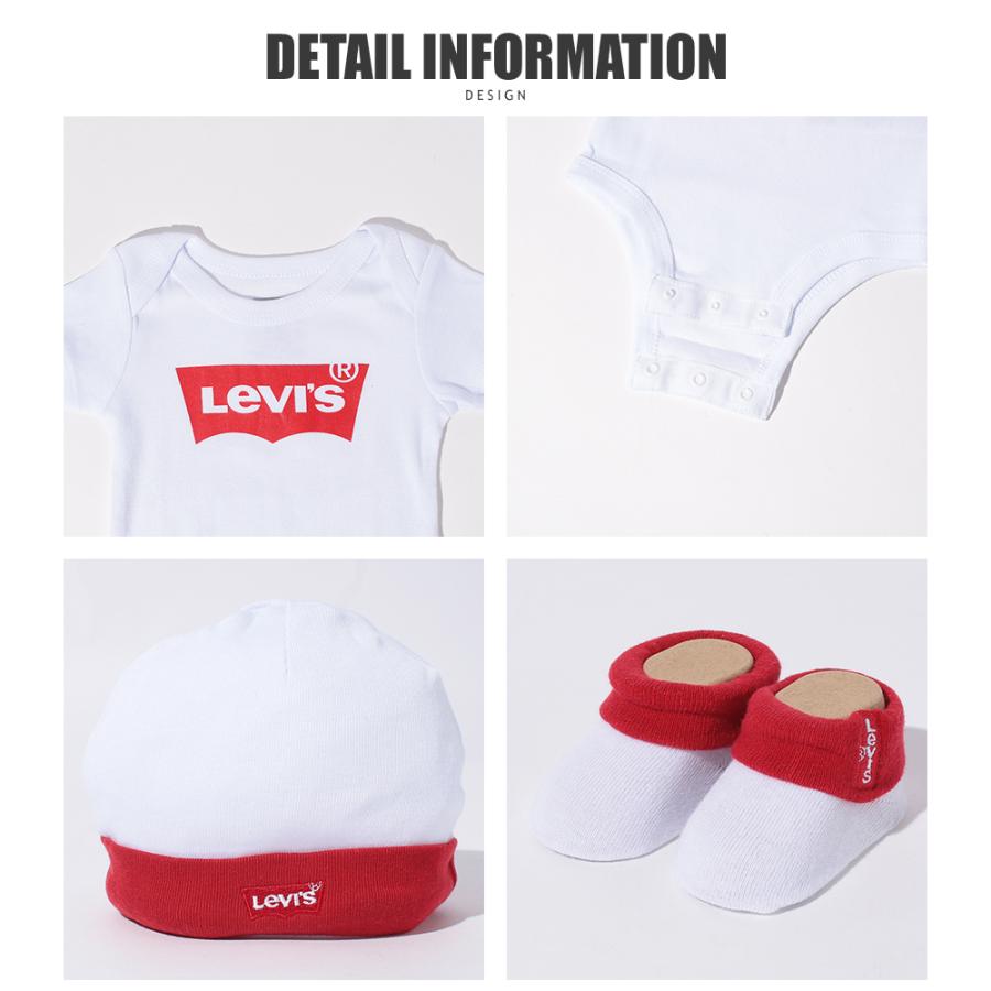 Lot De 2 Bodys Levi's à Manches Longues Bébé - 100% Coton, Logo Signature, 0-12 Mois