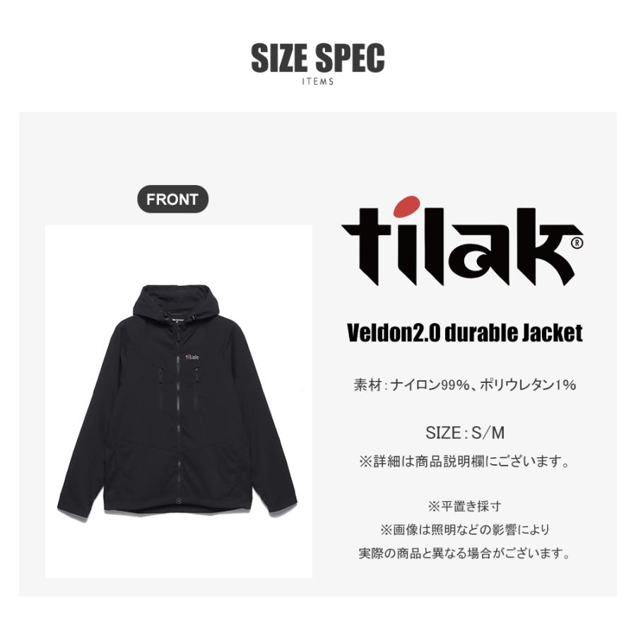 tilak（ティラック） 【Tilak】Veldon2.0 durable Jacket/全1色 