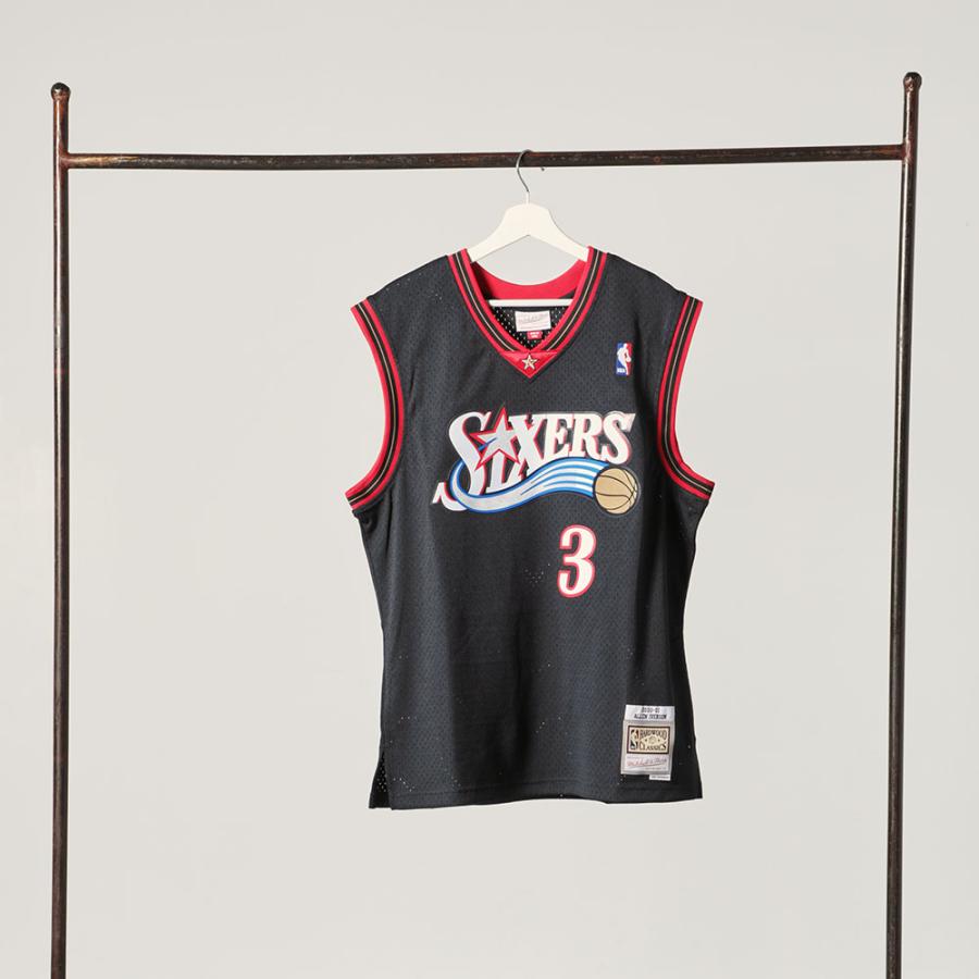 【NBA】NBA SWINGMAN ROAD JERSEY 76ERS 00 ALLEN IVERSON/全1色 トップス タンクトップ