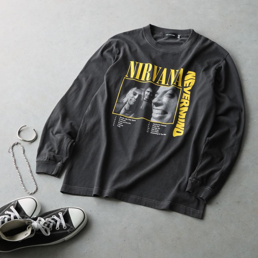 NIRVANA（ニルヴァーナ） 【NIRVANA】NIRVANA フォトロングTシャツ/全1