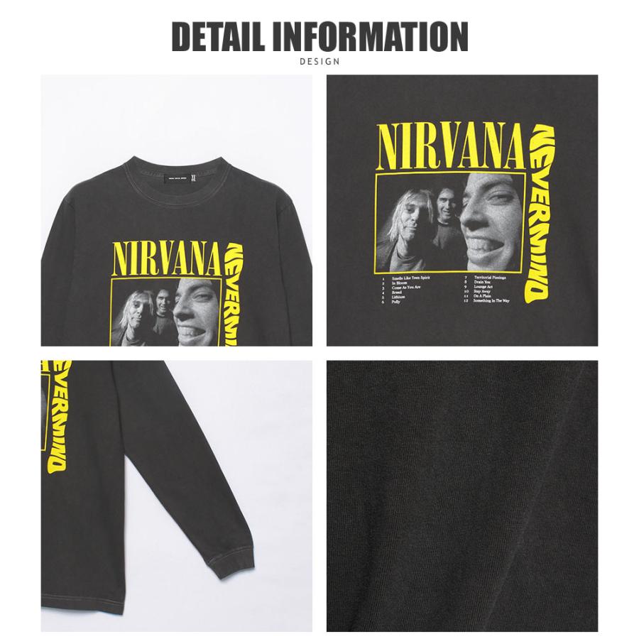 NIRVANA（ニルヴァーナ） 【NIRVANA】NIRVANA フォトロングTシャツ/全1