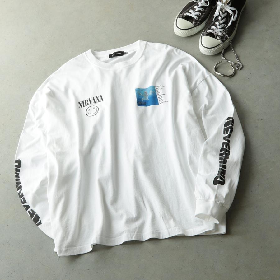 NIRVANA（ニルヴァーナ） 【NIRVANA】NIRVANA ロゴロングTシャツ/全1色