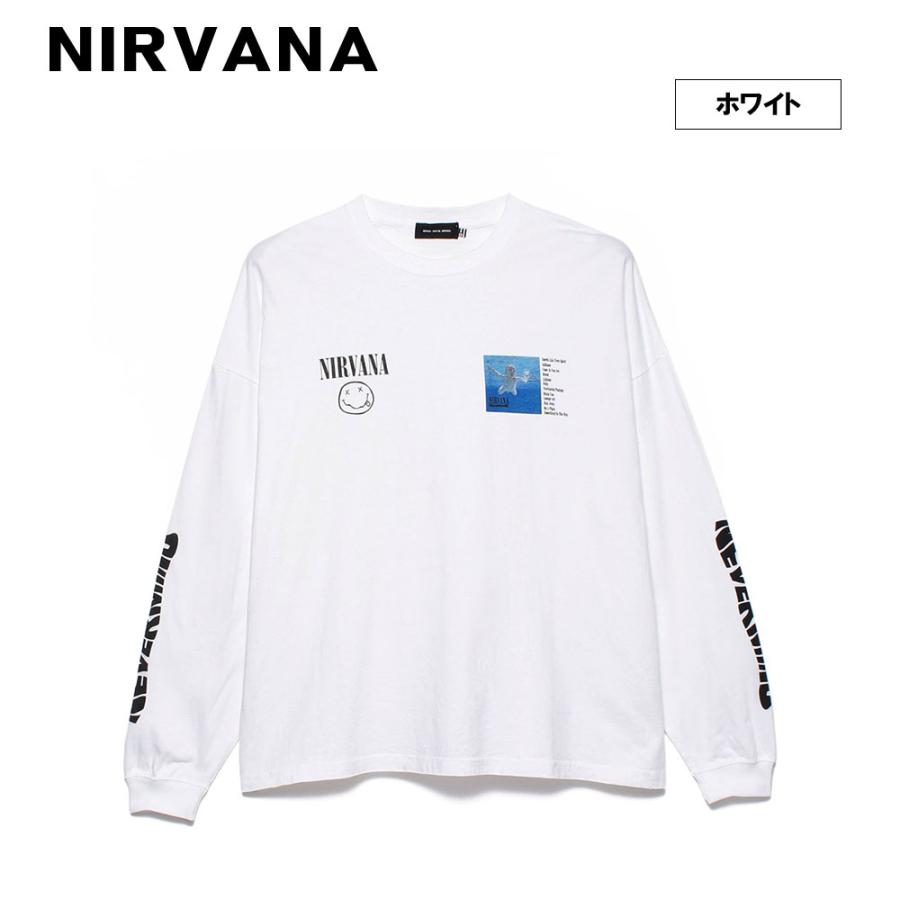 NIRVANA（ニルヴァーナ） 【NIRVANA】NIRVANA ロゴロングTシャツ/全1色
