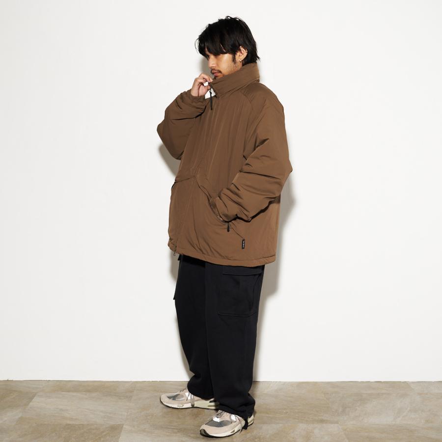 茶　パーカー　L XLARGE｜STANDARD LOGO ZIP HOODED SWEATSHIRT パーカー XLARGE