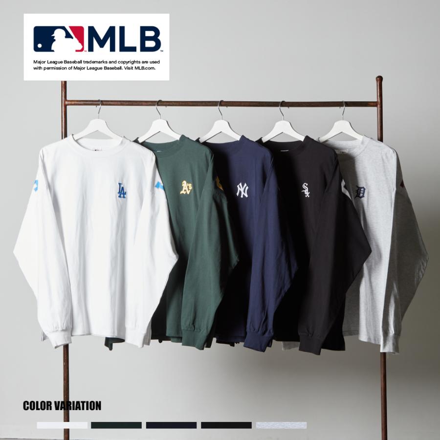 MLB 【MLB】バックロゴ L/S Tee/全5色 トップス Tシャツ ロンT