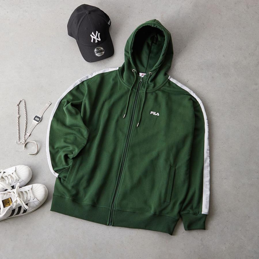 FILA（フィラ） 【FILA】ロゴテープ ZIP PK/全3色 トップス パーカー 