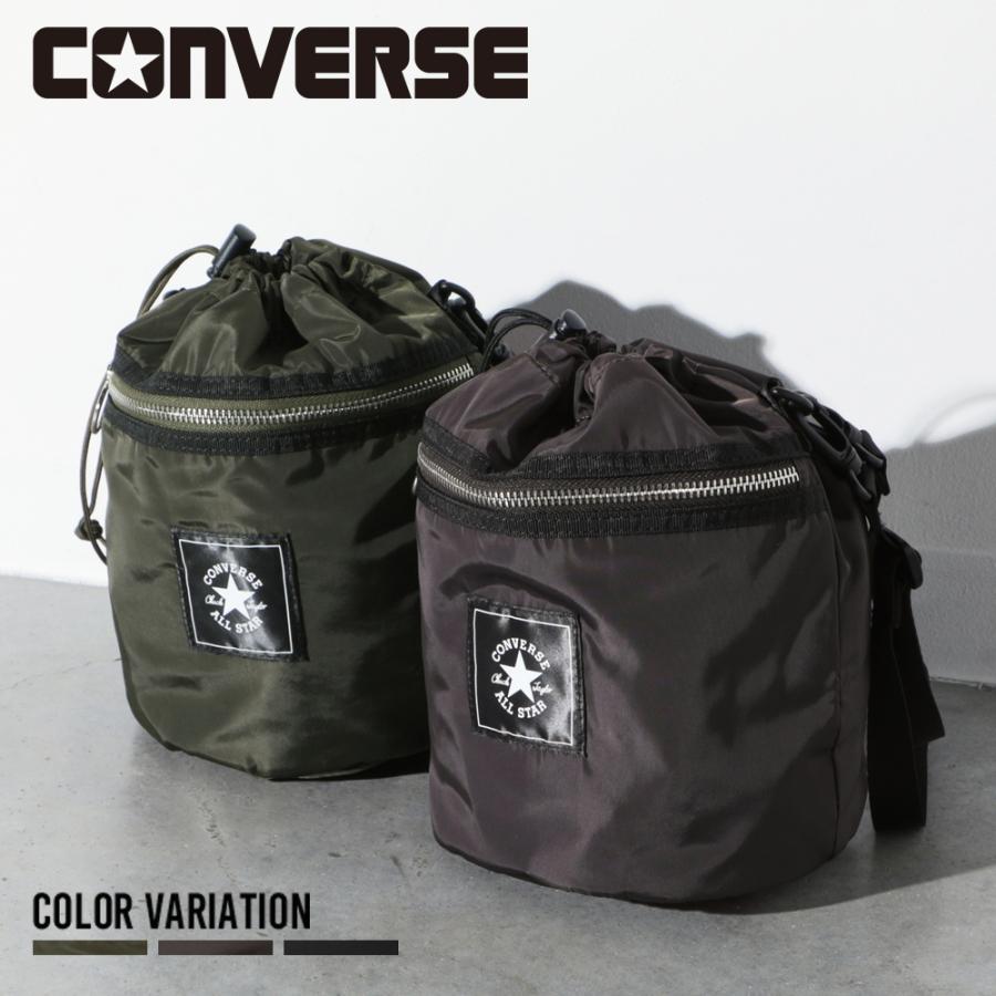 CONVERSE（コンバース） 【CONVERSE】CV CF DRAWSTRING BAG/全3色 バッグ ショルダーバッグ 日常使い お ...