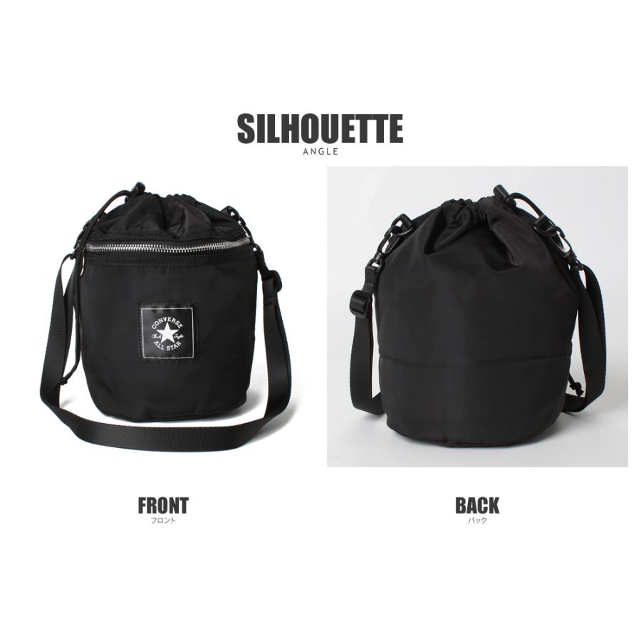CONVERSE（コンバース） 【CONVERSE】CV CF DRAWSTRING BAG/全3色 バッグ ショルダーバッグ 日常使い お ...