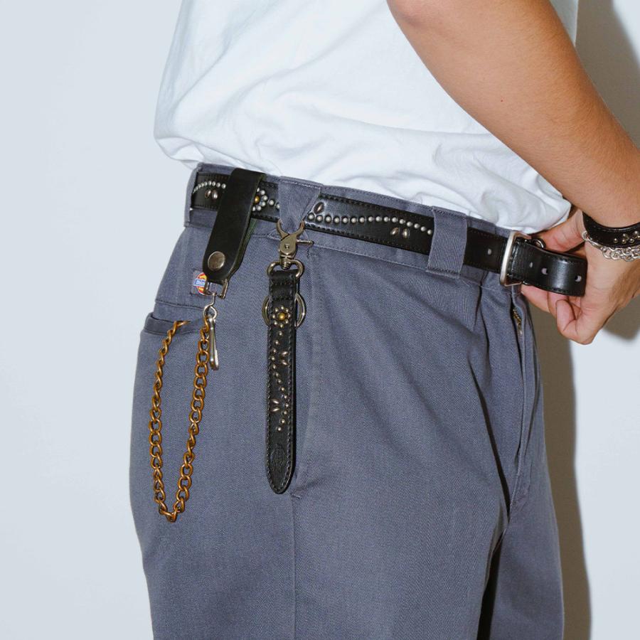 。、。 34インチ 30s復刻 スタッズベルト Dickies（ディッキーズ） 【Dickies】DK 30mm スタッズベルト/全2色