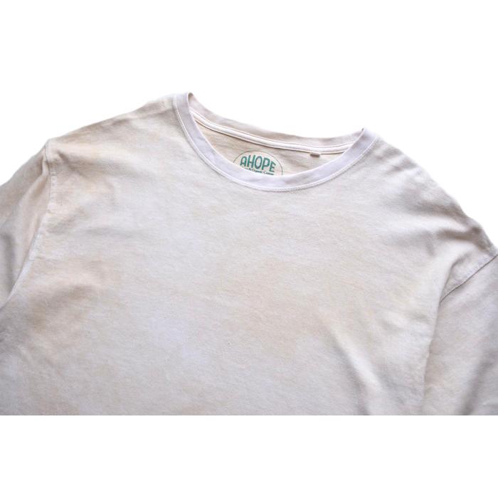 A HOPE HEMP × ASCENSION Hemp × Organic Cotton WIDE LONG TEE / アホープヘンプ 曼陀羅染め タイダイTシャツ オーガニックコットン 送料無料 ah-006｜juice16｜05