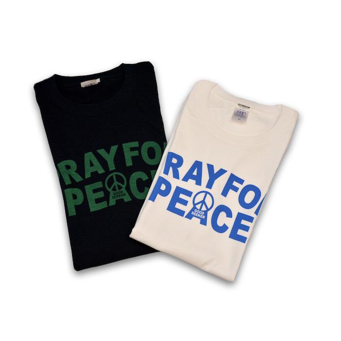 ASCENSION × GOODSEEKER Wネーム/ PRAY FOR PEACE TEE  半袖Tシャツ アウトドア キャンプ 登山 野外フェス フリーハンド トレイルラン  as-1015｜juice16｜06