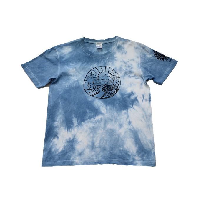 ASCENSION （アセンション）藍染めTシャツ 黒部の名水染め インディゴ 