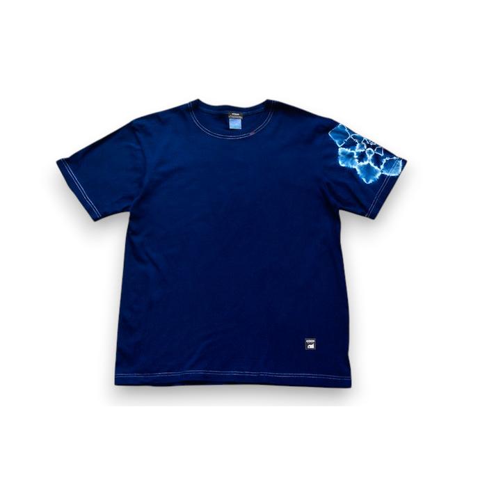 ASCENSION (アセンション) / Dark Indigo 濃紺藍染めタイダイTシャツ