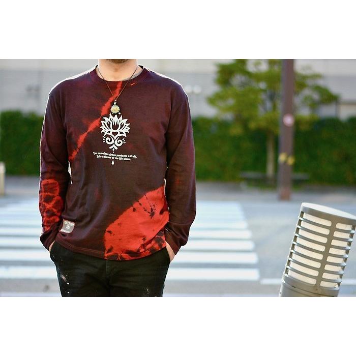 ASCENSION（アセンション）TIEDYE INDIGO LONG TEE (藍染）as-764