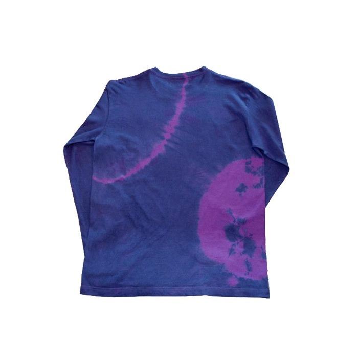 ASCENSION（アセンション）TIEDYE INDIGO LONG TEE 　(藍染）as-765｜juice16｜03