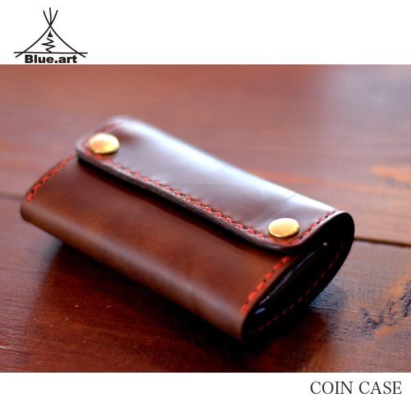BLUE.art（ブルードットアート）Sliding coin catcher wallet [Horween chromexcel leather] ba-028 | 