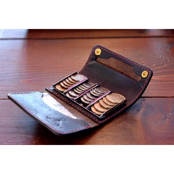 BLUE.art（ブルードットアート）Sliding coin catcher wallet [Horween chromexcel leather] ba-028 |  | 01