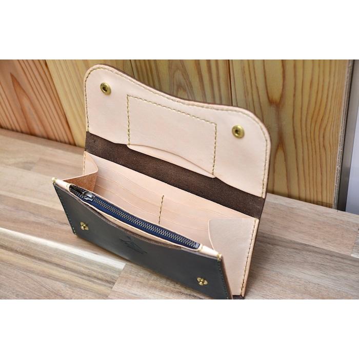 BLUE.art（ブルードットアート）Long Wallet Horween Chromexcel