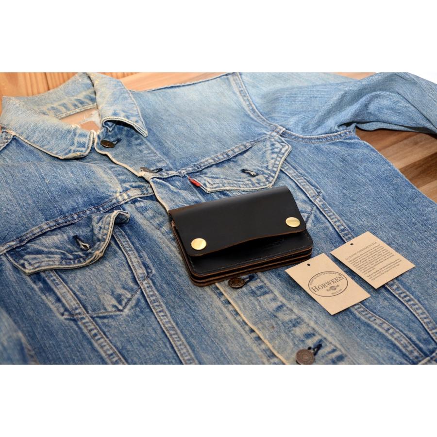 BLUE.art（ブルードットアート） TRUCKER WALLET SHORT HORWEEN CHROMEXCEL ブルードットアート トラッカーウォレット ホーウィン クロムエクセル ba-131 | 