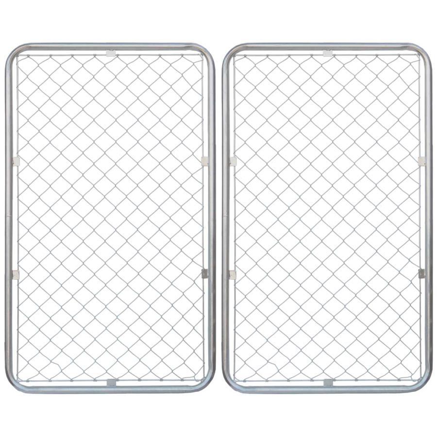 2枚セット]「アメリカンフェンス 1500×900mm Lサイズ シルバー 2