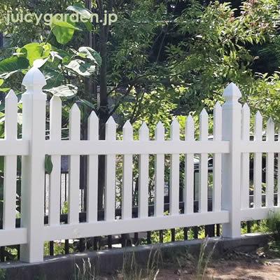 ホワイトガーデンフェンス 39個セット 木製 ホワイト ガーデンフェンス 柵 折りたたみ 白 囲い ガーデニング