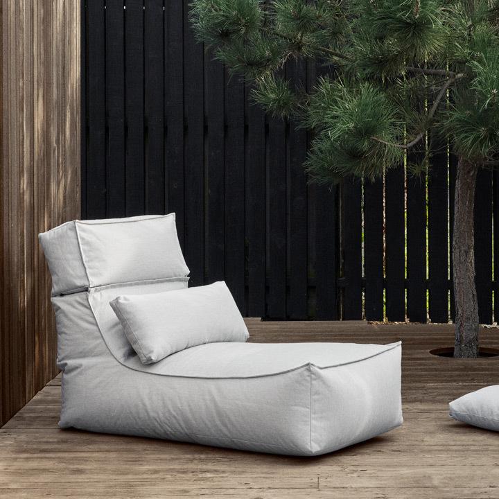 サンラウンジャー プールサイドベッド ビーズクッションソファ 「blomus ブロムス STAY ラウンジャー 62000 62001