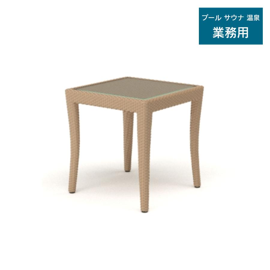 コントラクト向 ガーデンファニチャー 「人工ラタン サイドテーブル BLM-1707 ガラス天板5MM」 : 郵便ポスト・表札のJUICYGARDEN  - 通販 - Yahoo!ショッピング