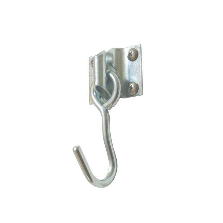 壁や梁の側面の設置用フック 屋内 室内 部屋 ウッドデッキ バルコニー 子供 スチール Cuハンモック用 取り付け金具セット1 郵便ポスト 表札のjuicygarden 通販 Paypayモール