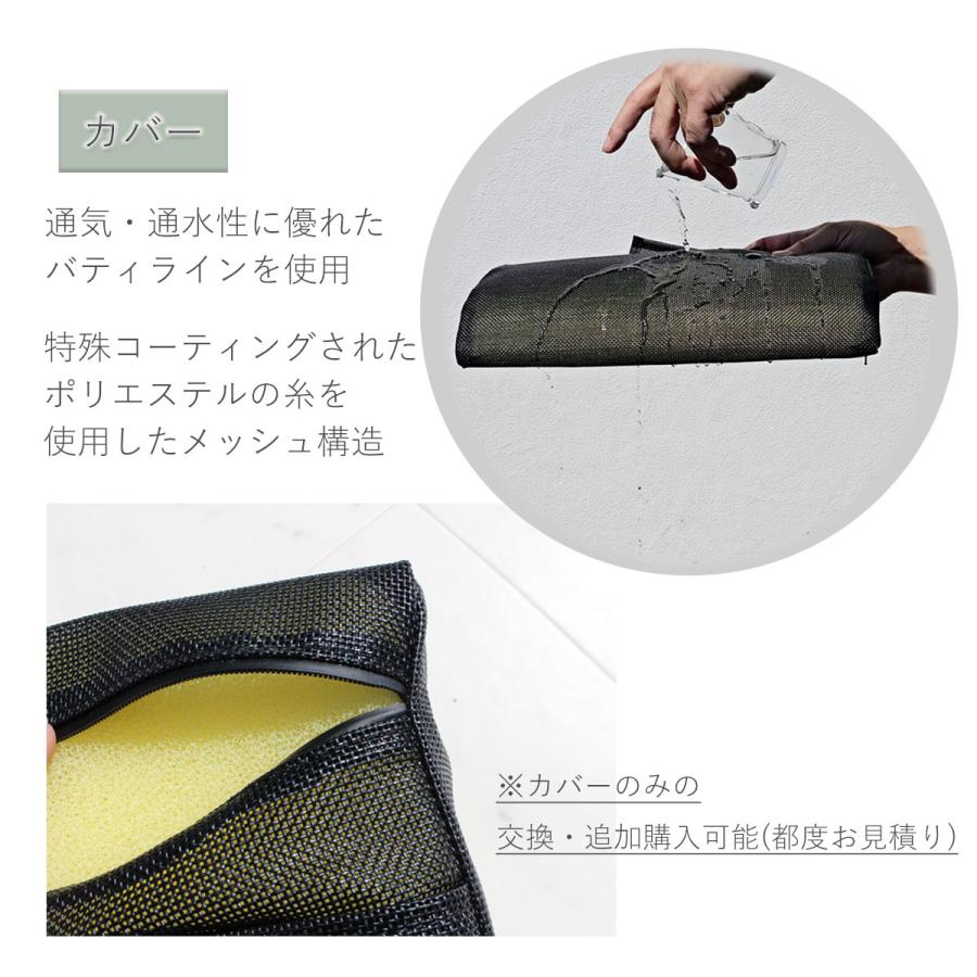 屋外用クッション 「 オリジナル ピロークッション ケター（ KETER