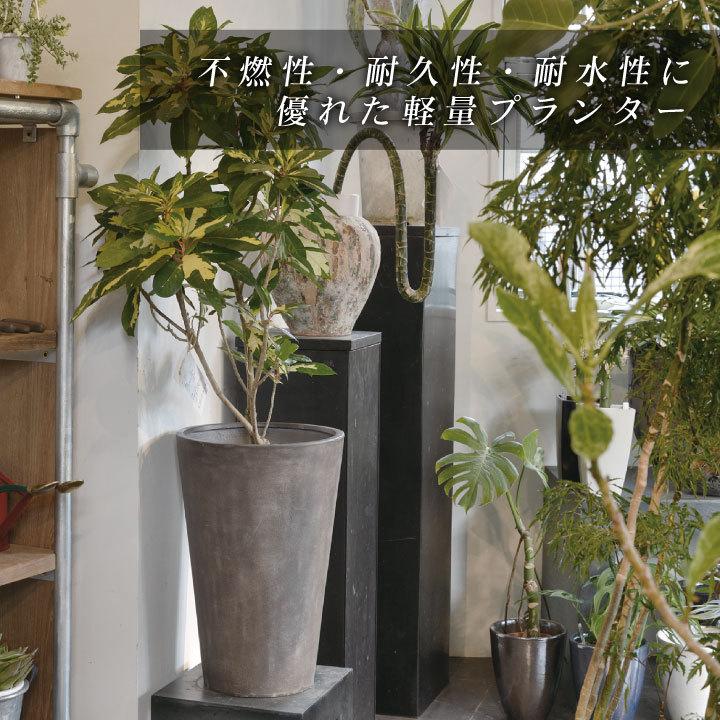 植木鉢 おしゃれ 大型 軽量「クレイポット（CLAYPOT） ラウンド38（Round38）」12号鉢相当 容量23L 高さ38cm 直径38cm 底穴あり 無機質｜juicygarden｜05