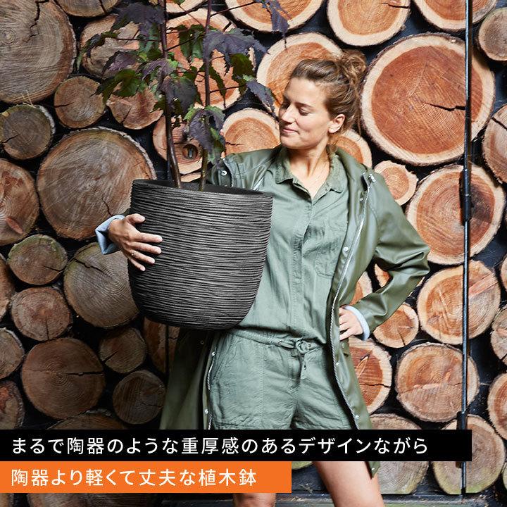 植木鉢 おしゃれ 軽量「カピ（Capi） ネイチャーリブ スクエア Sサイズ 