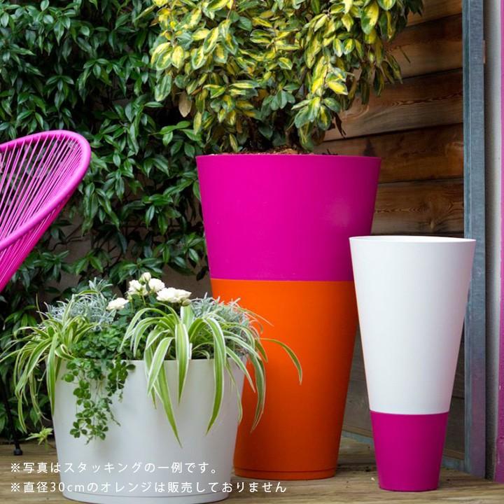鉢 プランター 大型 おしゃれ インテリア プラスチック「Grosfillex