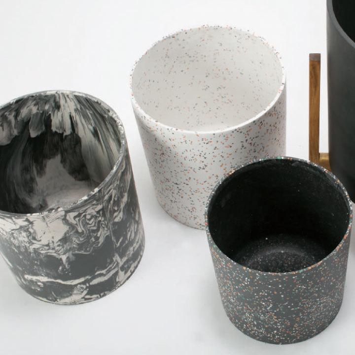 おしゃれ 大型 植木鉢「プラニッタナ（Planeterna） シリンダー 鉢カバー Lサイズ（13号鉢相当）」直径38cm 高さ38cm 容量30Lの画像
