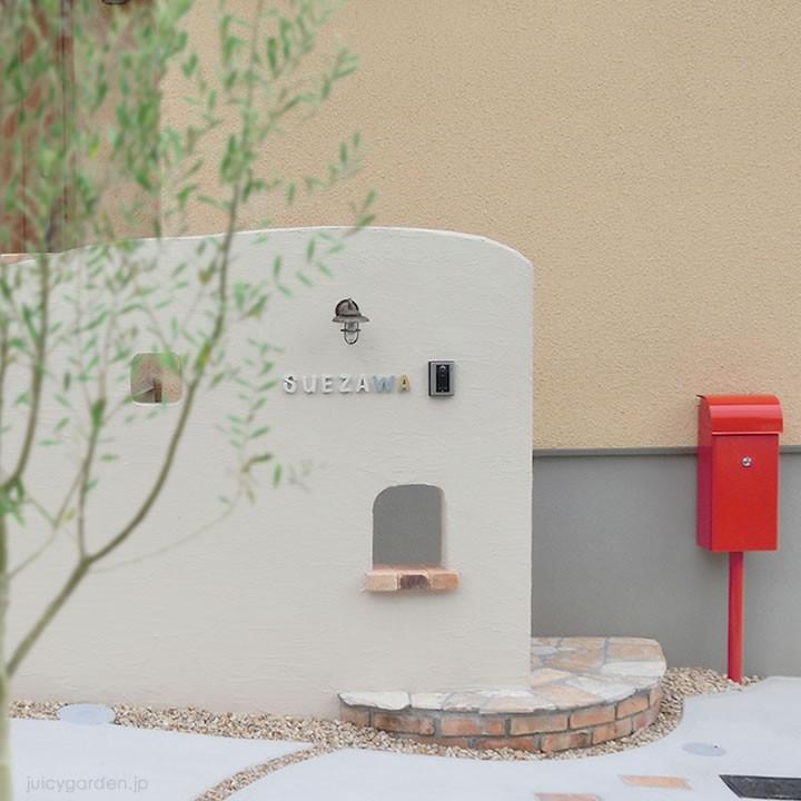 陶器製 可愛い 切り文字表札「Puffy Sign パフィーサイン 数字