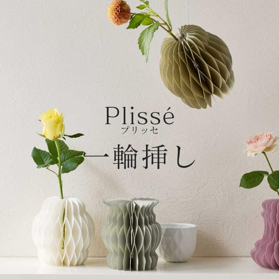 水耕栽培 花瓶 2WAYで楽しめる ガラスポット 「 Plisse（プリッセ