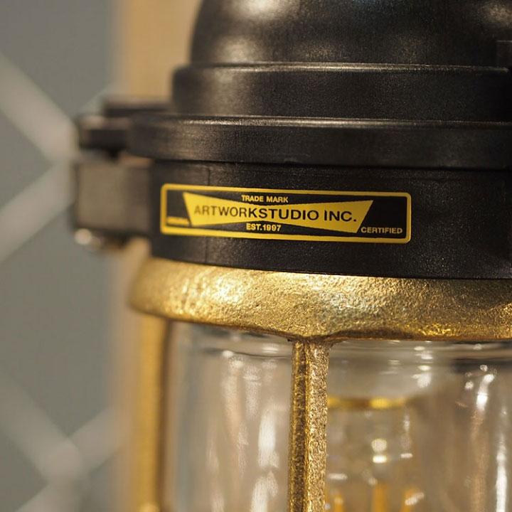 マリンランプ「アートワークスタジオ（ARTWORKSTUDIO） ネイビーベース ベーシックランプ（Navy base-basic  lamp）コードなし/屋内・屋外兼用」外灯 LED電球付