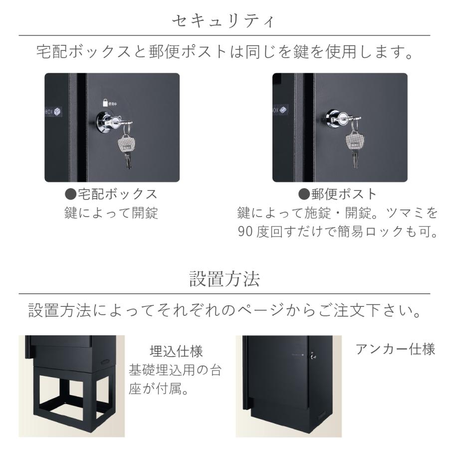 機能門柱 + 宅配ボックス 郵便ポスト 戸建「ユニソン(UNISON 機能門柱 + 宅配ボックス 郵便ポスト 戸建「ユニソン(UNISON