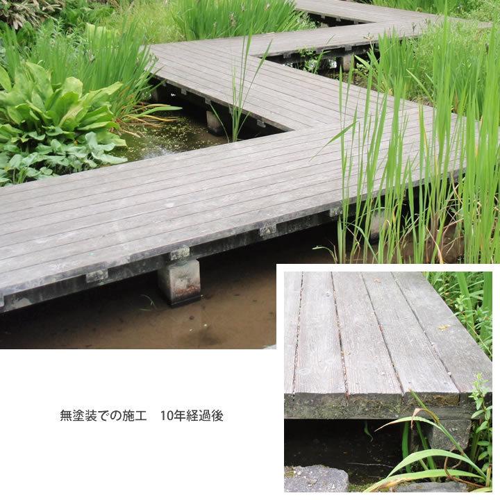 DIY 屋外 木製 家庭用遊具 ステンレス鉄棒 「はらっぱGYM シングル 鉄棒幅900mm（エコアコールウッドセット） はらっぱギャング」  自作 | ブランド登録なし | 06