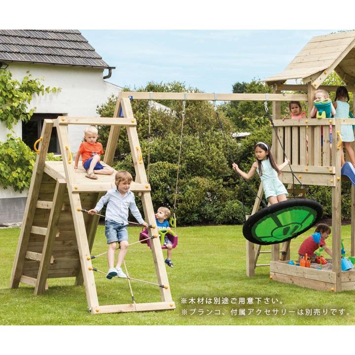 ブランコ　DIY 遊具 楽天市場】DIY 屋外 木製 家庭用遊具 ブランコフレームセット 「は