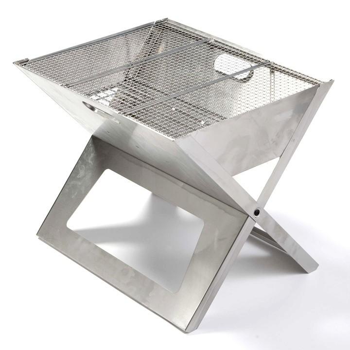BBQグリル バーベキューグリル 折り畳み アウトドア キャンプ 「ノートブック SS （Notebook grill SS）」の画像