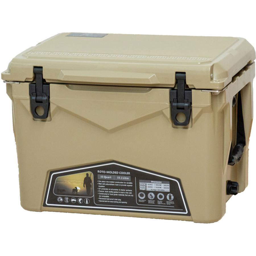 アイスランドクーラーボックス ICELAND COOLERS アウトドア おしゃれ 保冷 「ICE AGE coolers クーラーボックス 35QT（33.1L）」の画像