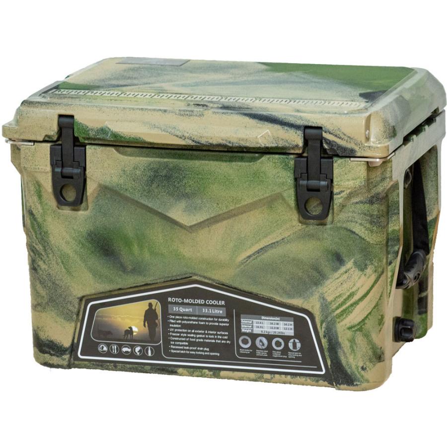 アイスランドクーラーボックス ICELAND COOLERS アウトドア おしゃれ 保冷 「ICE AGE coolers クーラーボックス 35QT（33.1L）」の画像