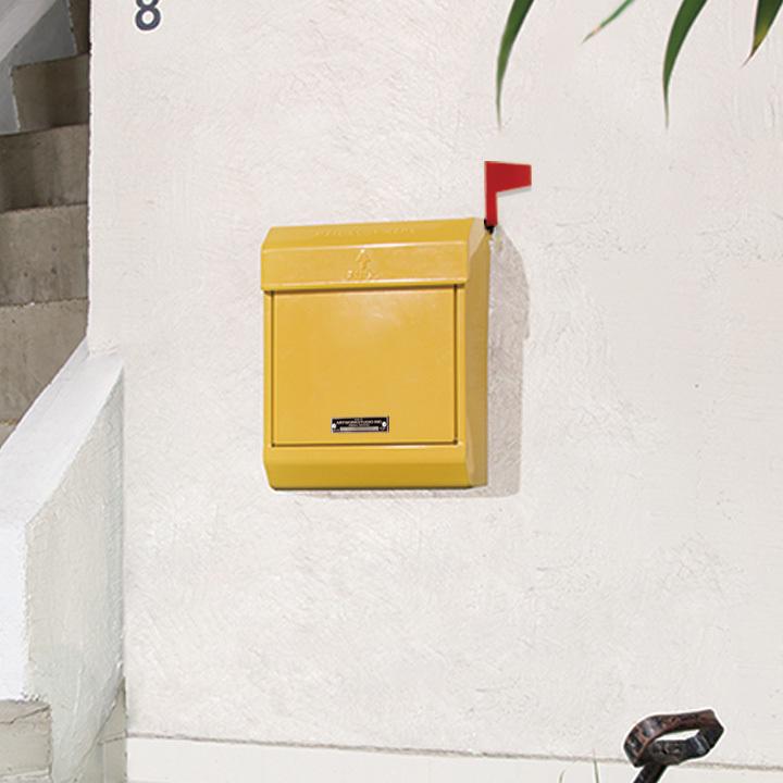 郵便ポスト「アートワークスタジオ（ARTWORKSTUDIO）Mail box 2」壁