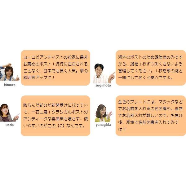 ポスト レトロ 郵便ポスト 郵便受け 新聞受け 壁掛け 「ハイビ社