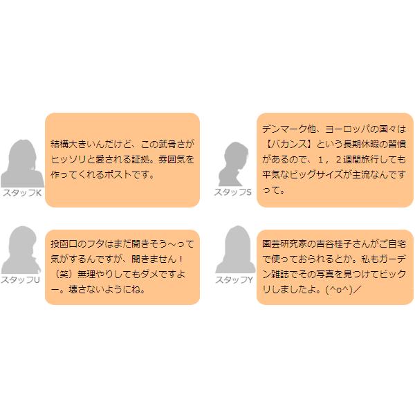 在庫限りで廃番】[送料込み] ポスト 郵便受け 郵便ポスト 壁掛け 北欧