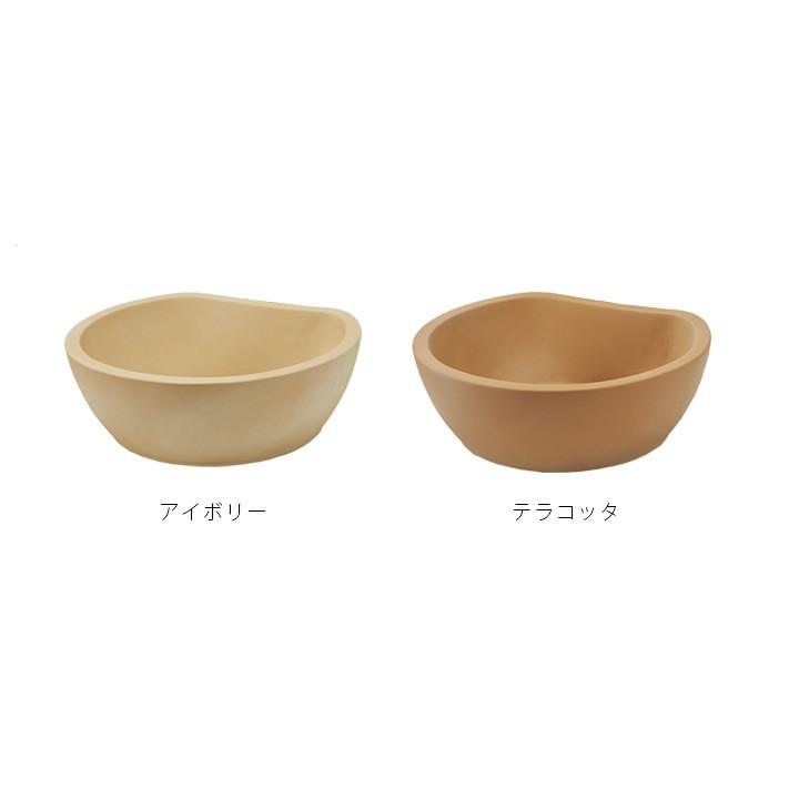 水受け おしゃれ テラコッタ風 ナチュラル ガーデン お庭 手洗鉢