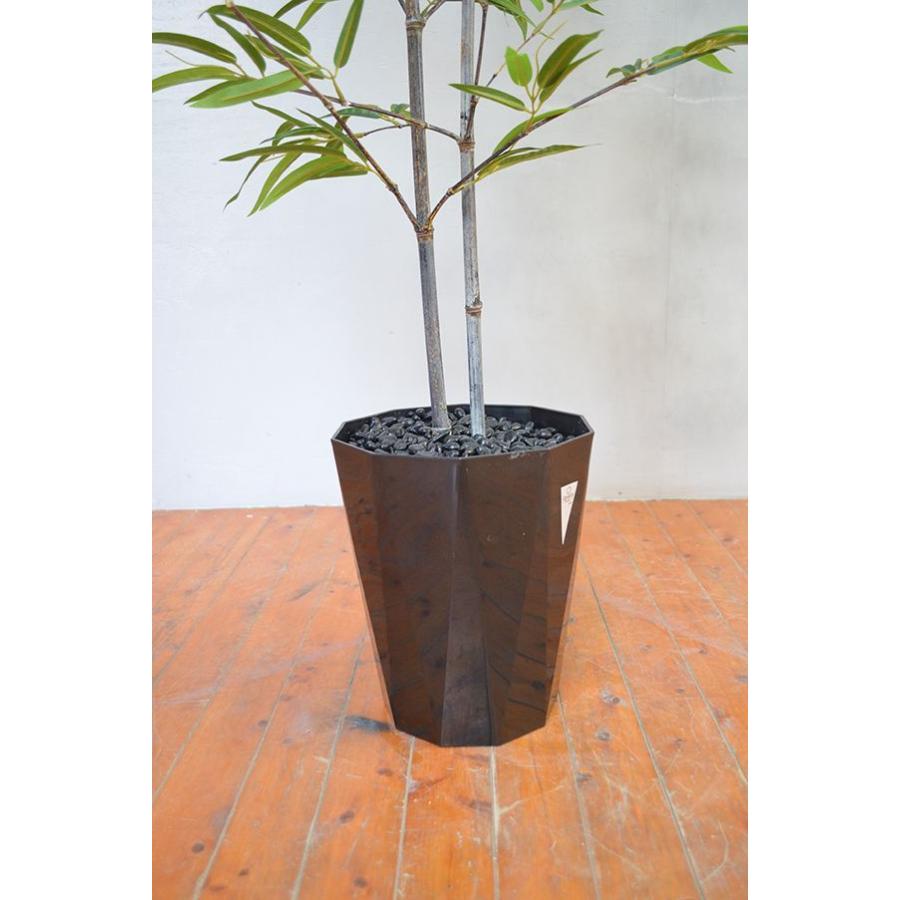【推し】 観葉植物 インテリア 造花 光触媒 人工観葉植物 人工樹木 オフィス用 光触媒加工済み 黒竹2本立 180cm 【2721002689】(14150円)